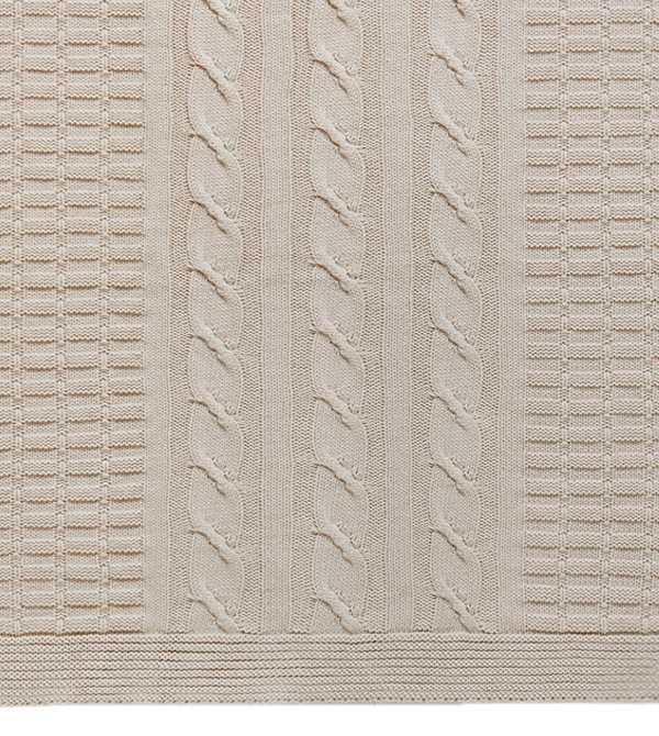 Плед Luxberry "Lux 233", 200x220 см, пыльно-жемчужный