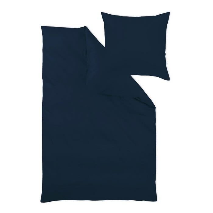 Наволочка Curt Bauer "Uni Mako", 65x65 см, синий