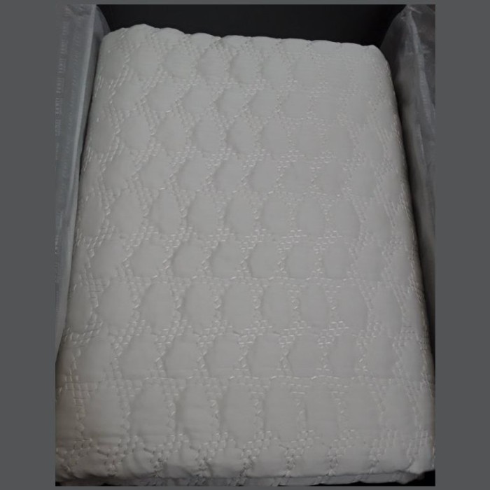 Покрывало Timas "Pepita", 270x270 см, белый