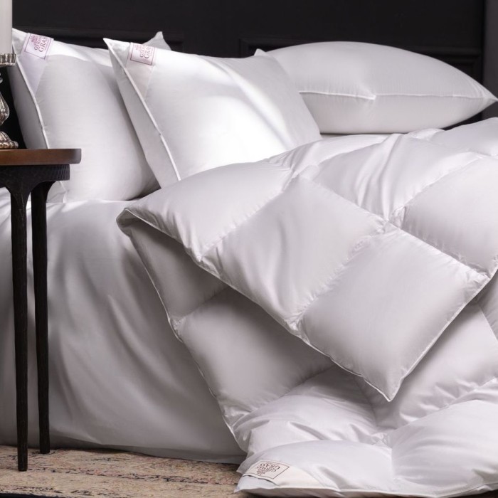 Одеяло German Grass пух гаги "Exclusive Cotton", 200x220 см, всесезонное