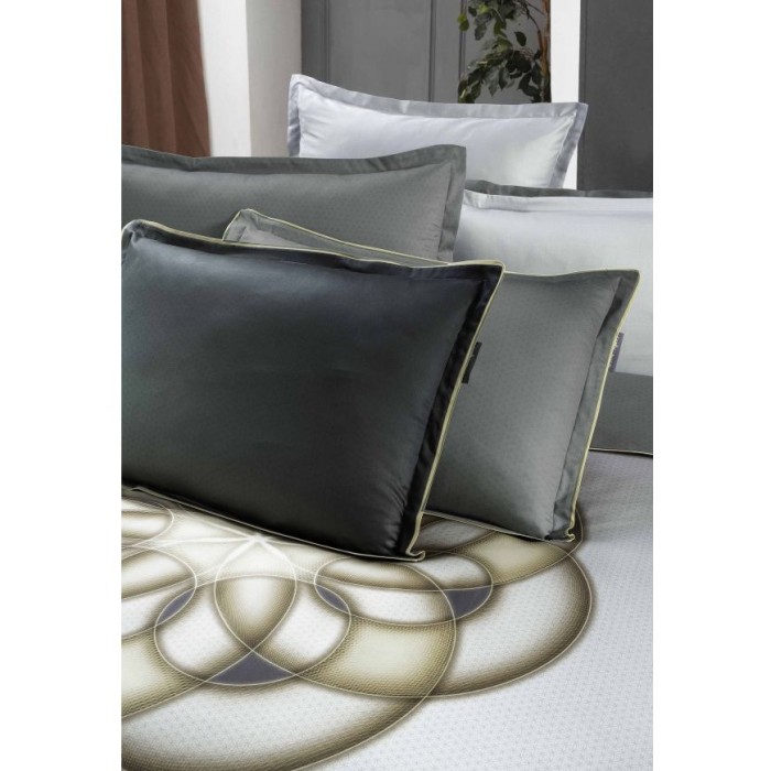 Постельное белье Sarev "The Flower Of Life", 1,5 спальное, серый