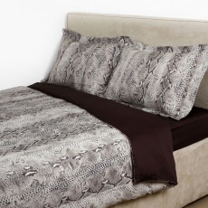 Постельное белье ROBERTO CAVALLI "GRACE", 2-х спальное, коричневый, v001