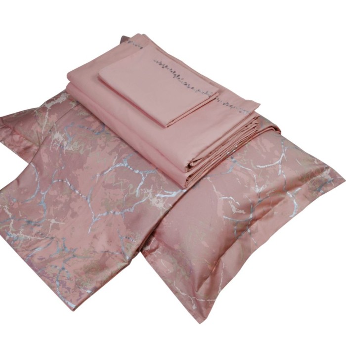 Пододеяльник Hamam "Mineral", 220x240 см, розовый