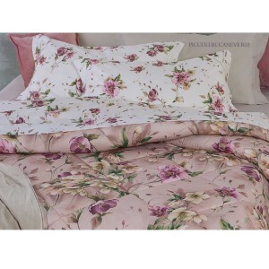 Постельное белье MIRABELLO "BUCANEVE 03R", 2-х спальное (евро), розовый