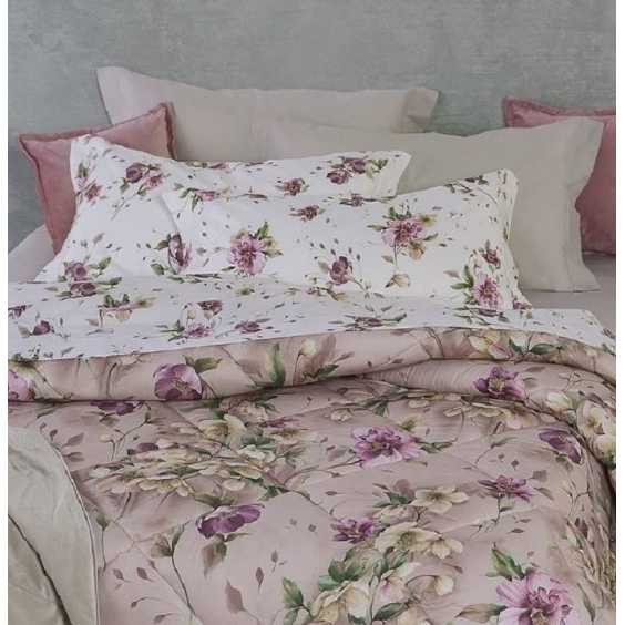 Постельное белье Mirabello "Bucaneve 03R", 2-х спальное (евро), розовый