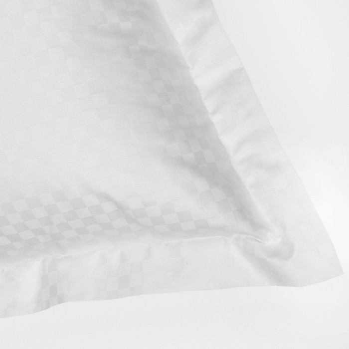 Наволочка German Grass "Chess Palette", 2 шт, 50x90 см, белый