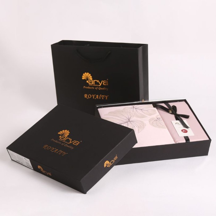 Постельное белье Arya Royalty "Vibha", 2-х спальное (евро), персиковый