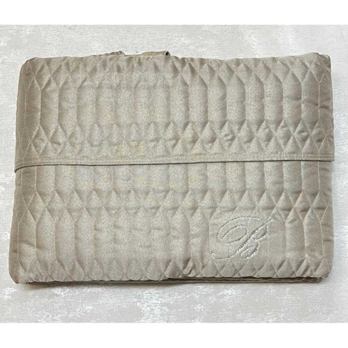 Покрывало Blumarine "Cinema", 270x270 см, бежевый