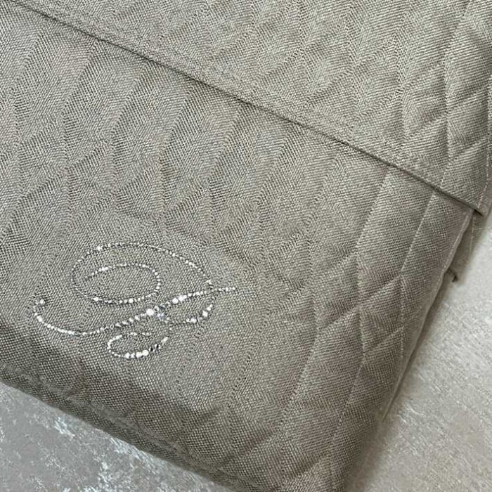 Покрывало Blumarine "Cinema", 270x270 см, бежевый