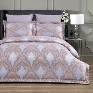 Постельное белье Arya Tencel "BRIELLE", 2-х спальное (евро), лиловый