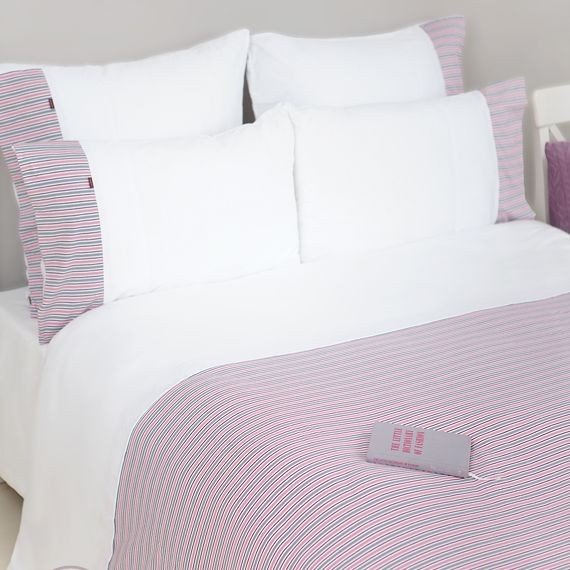 Постельное белье Luxberry "Трикотаж", 1,5 спальное, розовый