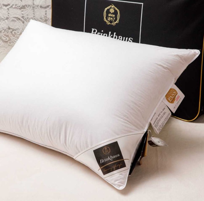Подушка Brinkhaus пуховая "Chalet", 70x70 см, мягкая