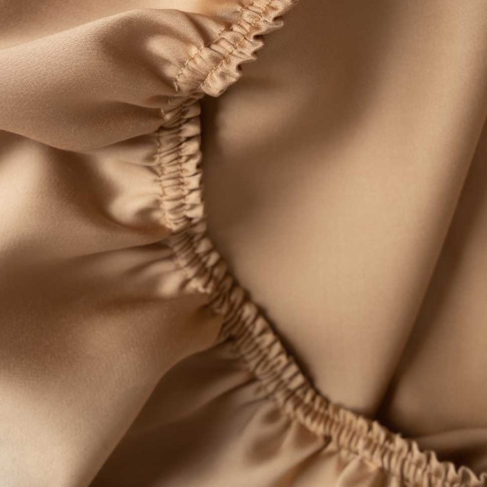 Простыня German Grass на резинке "Sand Brilliant", 180x200x40 см