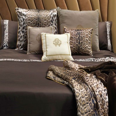 Постельное белье Roberto Cavalli &quot;Gold 833&quot;, семейное, капучино