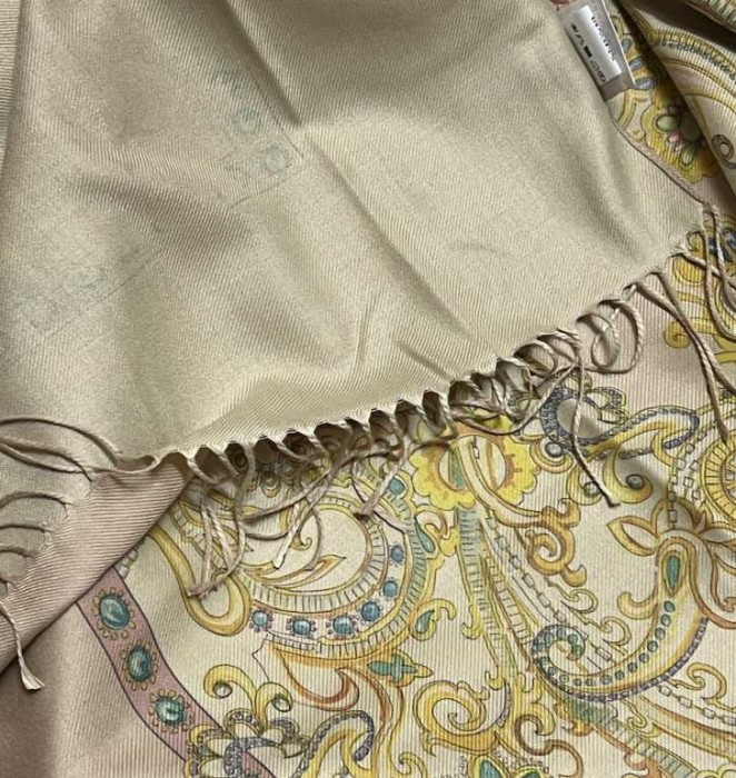 Плед Blumarine "Gioielli", 150x190 см, бежевый