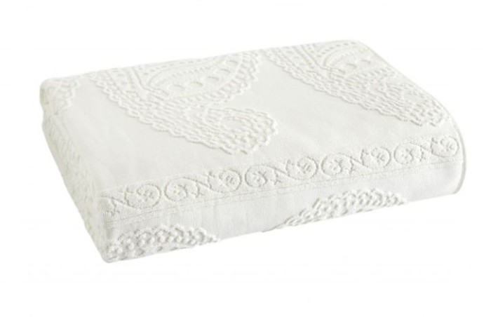 Простыня Arya для укрывания "Misley", 160x220 см, экрю