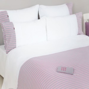 Постельное белье LUXBERRY трикотаж, 2-х спальное (евро), розовый