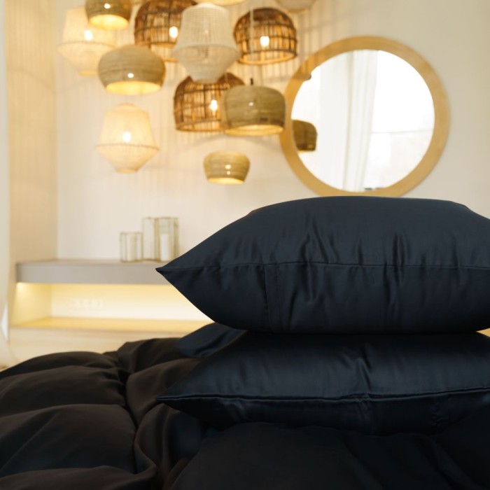 Постельное белье German Grass Tencel "Black Brilliant", семейное