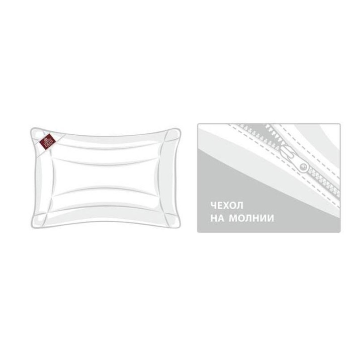 Подушка German Grass "Non-allergenic Premium", 50x90 см, регулируемая