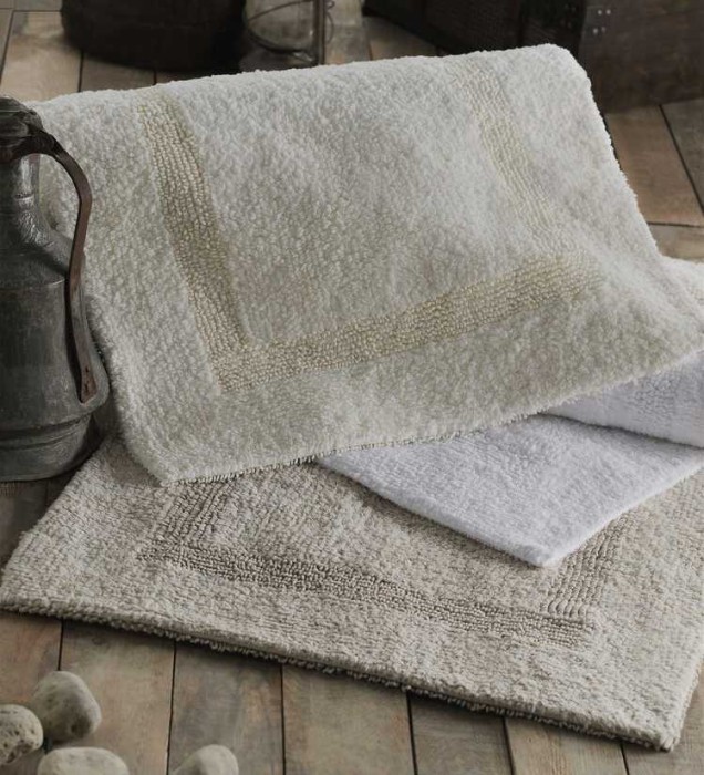 Полотенце Lappartement для ног "New Castle", 75x140 см, дым