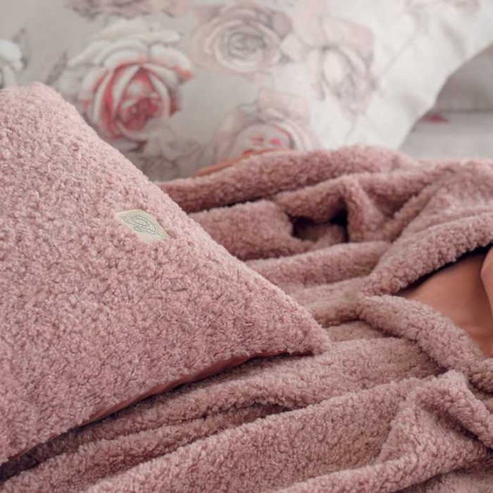 Плед Blumarine "Comfort", 90x140 см, молочный