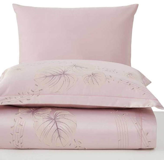 Постельное белье Arya Royalty "Vibha", семейное, персиковый