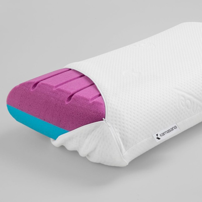 Подушка Kamasana memoform "Duo Neropur", 40x70x14 см