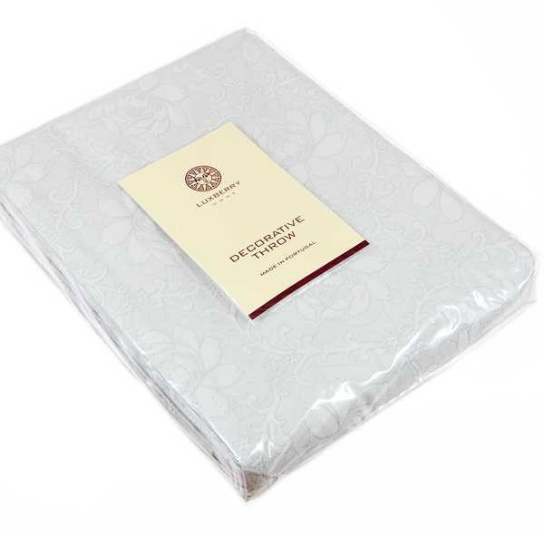 Наволочка Luxberry "Flowers", 47x47 см, голубая мята