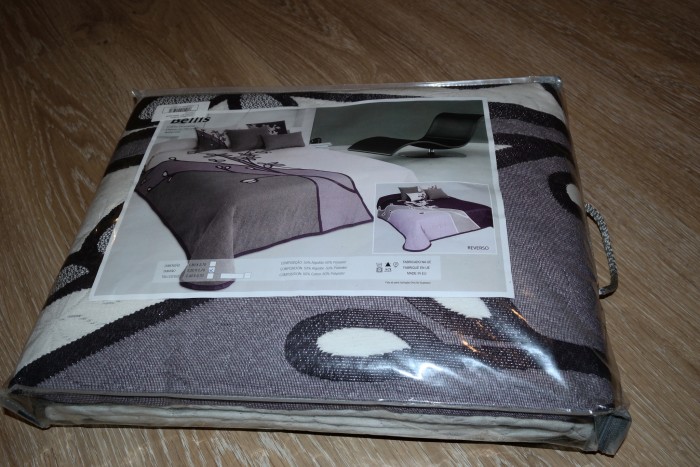 Покрывало Antonio Salgado "Bellis", 240x270 см, лиловый