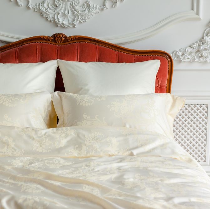 Простыня German Grass "Golden Palette", 240x260 см, золотистый