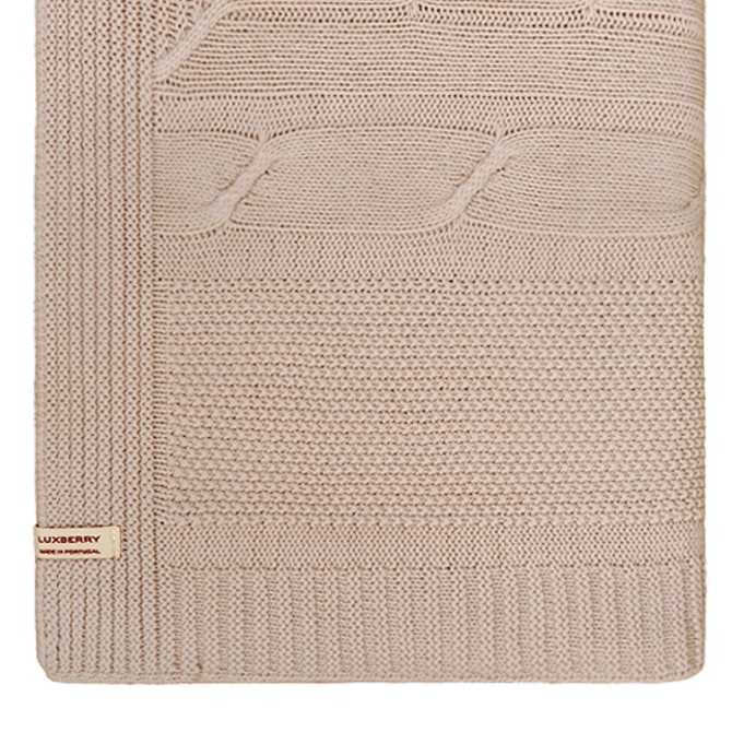 Плед Luxberry "Lux 40", 220x240 см, пудра тон 4