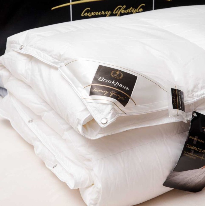Одеяло Brinkhaus Luxury Lifestyle пуховое "Chalet", 240x260 см, среднее