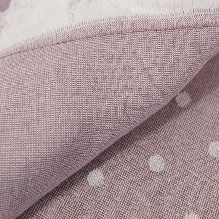 Покрывало Tivolyo пике "Olinda", 220x240 см, фиолетовый