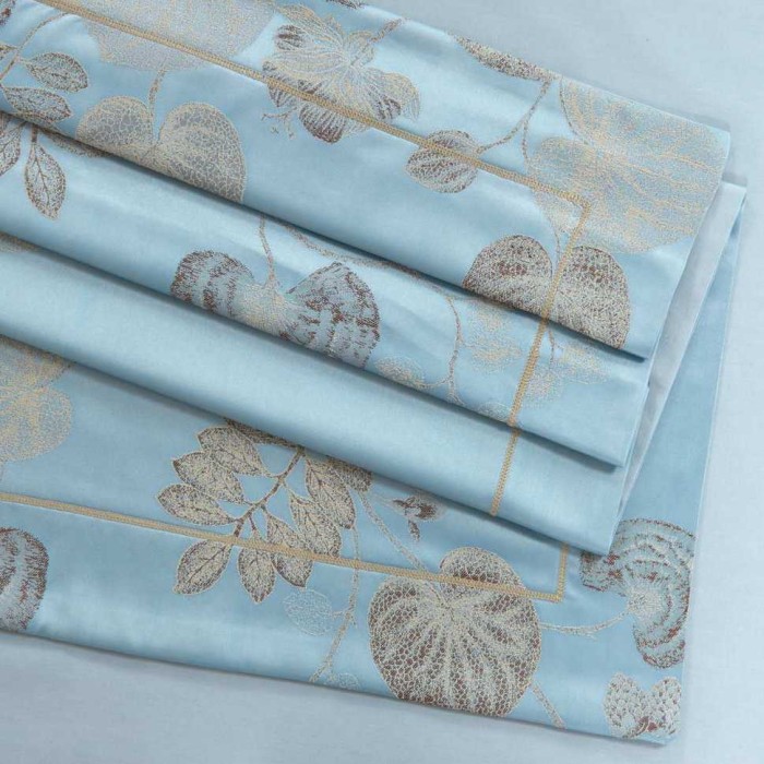 Постельное белье Arya Majestik бамбук "Riley", 2-х спальное (евро), голубой