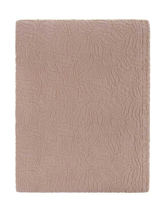 Покрывало Luxberry "Каменный Цветок", 150x220 см, капучино