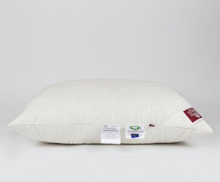 Подушка German Grass "Organic Linen", 50x70 см, регулируемая