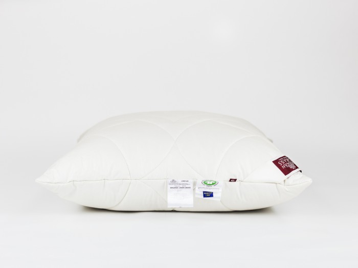 Подушка German Grass "Organic Linen", 50x70 см, регулируемая