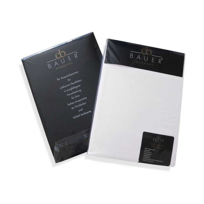 Простынь Curt Bauer "Uni Mako", 260x280 см, бежевый