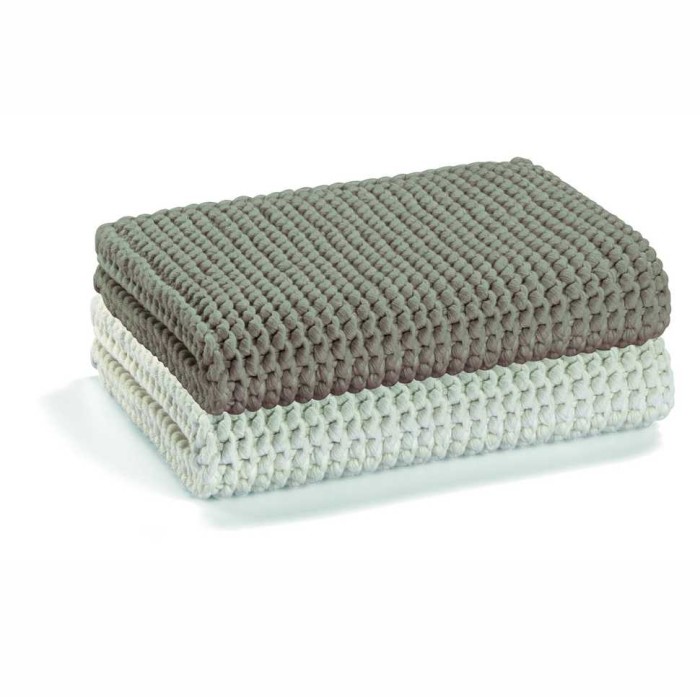 Полотенце Lappartement для ног "Norvage", 50x80 см, темно-серый