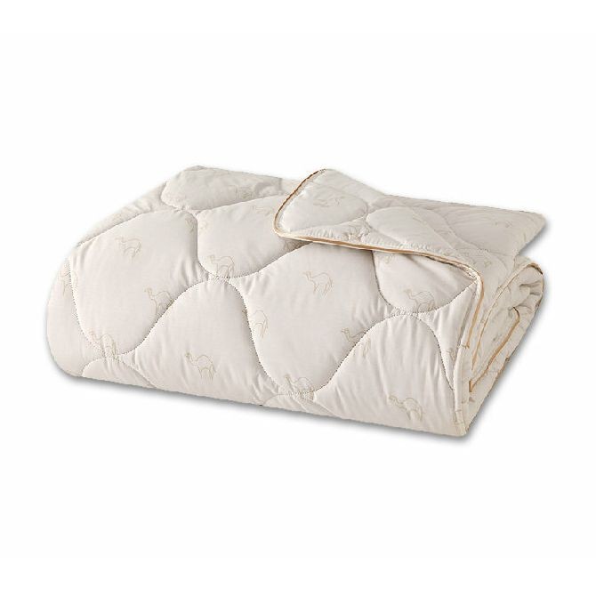 Одеяло Tac верблюжий пух "Deve Tuyu", 195x215 см, кремовый