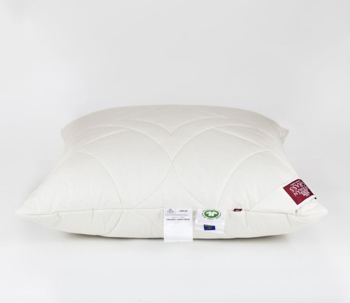 Подушка German Grass "Organic Linen", 70x70 см, регулируемая