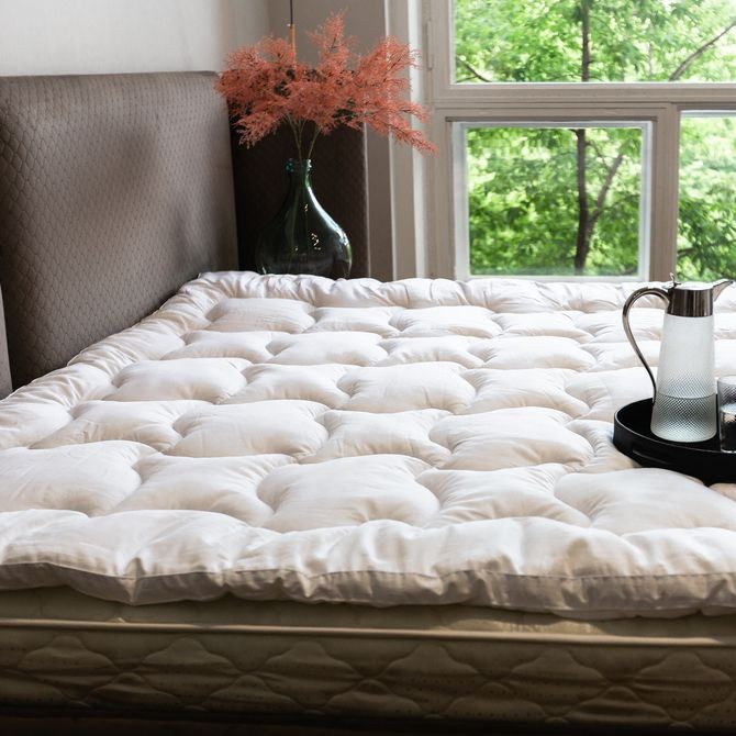 Топпер German Grass "Сotton Grass", 90x200 см, всесезонный