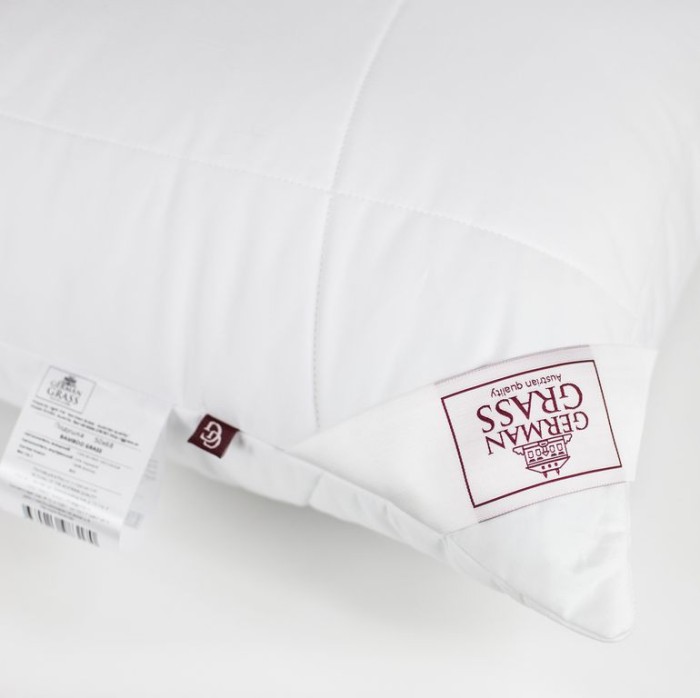 Подушка German Grass "Linenwash Grass", 70x70 см, регулируемая