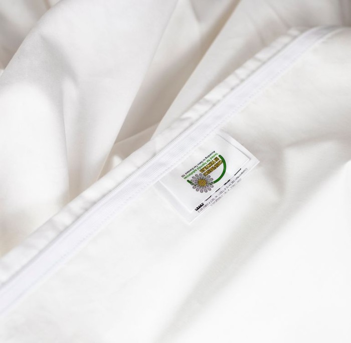 Постельное белье German Grass "Vienna Pearl", семейное, белый