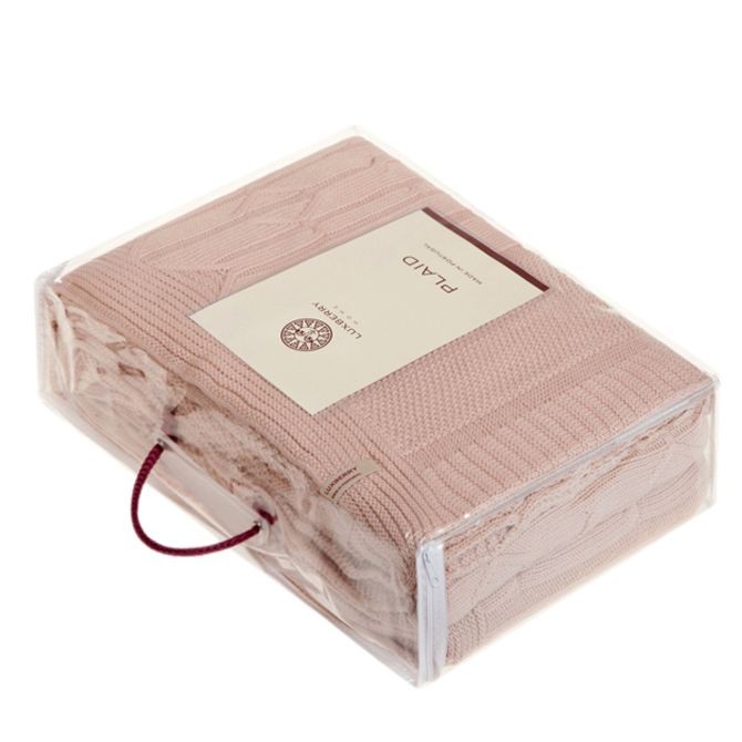 Плед Luxberry "Lux 40", 200x220 см, пудра тон 5