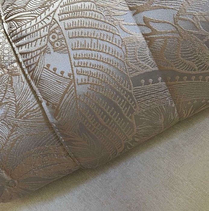 Покрывало  Svad Dondi жаккард "Opera", 270x270 см, темно-бежевый