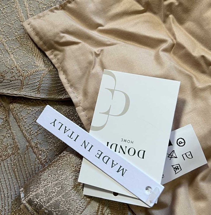 Покрывало  Svad Dondi жаккард "Opera", 270x270 см, темно-бежевый