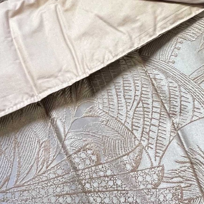 Покрывало  Svad Dondi жаккард "Opera", 270x270 см, темно-бежевый