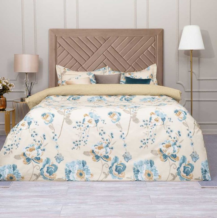 Постельное белье Arya Simple Living "Laurette", 2-х спальное (евро), кремовый