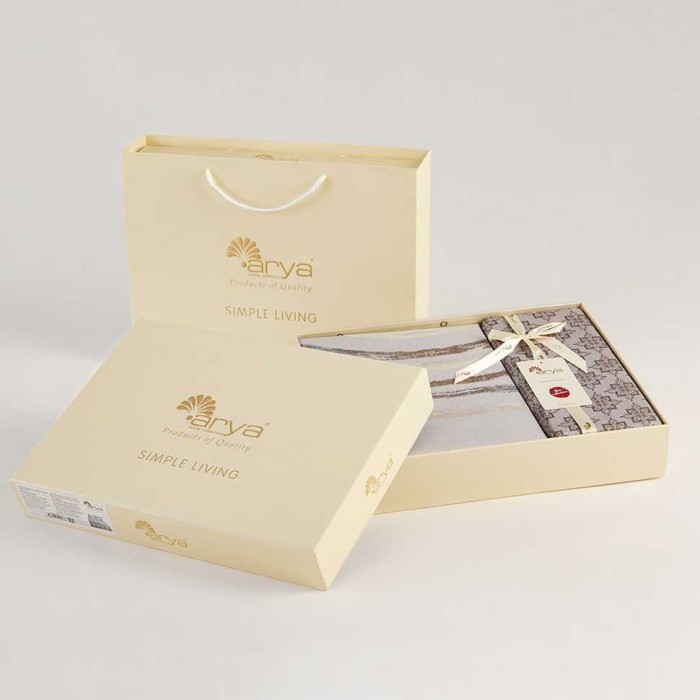 Постельное белье Arya Simple Living "Moniqa", семейное, серый